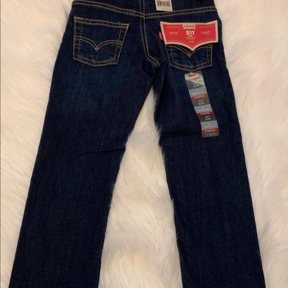 Levi’s 511 Slim Jeans - NWT- Boys Size 4 - Picture 12 of 16